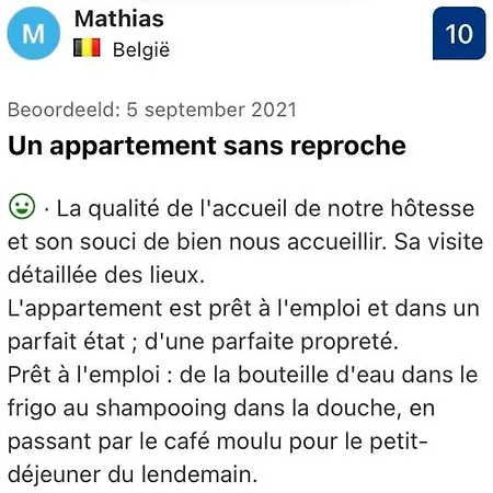 Appartement O Zee App,garage 200m En Centrum *